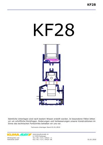 C:\KF-DATEN\DATEN_Local\KF28 ... - Klimaflex