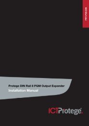 Protege DIN Rail 8 PGM Output Expander
