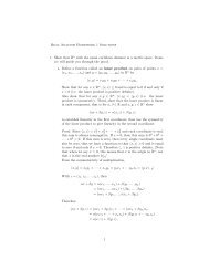 Real Analysis Homework 1 Solutions 1. Show that Rn with the usual ...