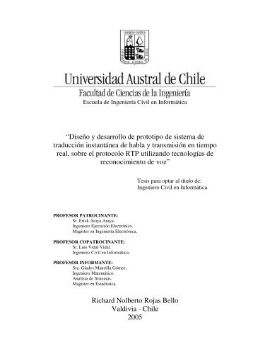 capítulo 4 diseño y desarrollo del prototipo - Tesis Electrónicas ...