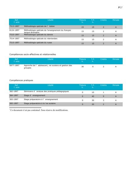 Mise en page 1 - Université de Mons