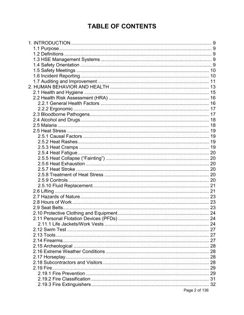 IAGC LAND GEOPHYSICAL SAFETY MANUAL Edition 9 ... - CGISS