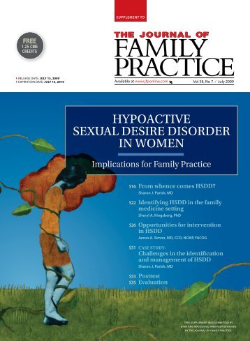 S16 From whence comes HSDD? - The Journal of Family Practice