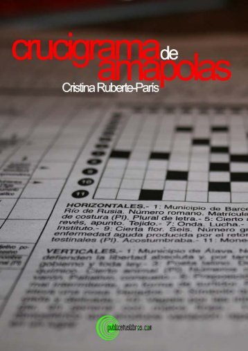 Crucigrama de Amapolas - Publicatuslibros.com