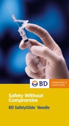 Safety Without Compromise - BD Product Catalog