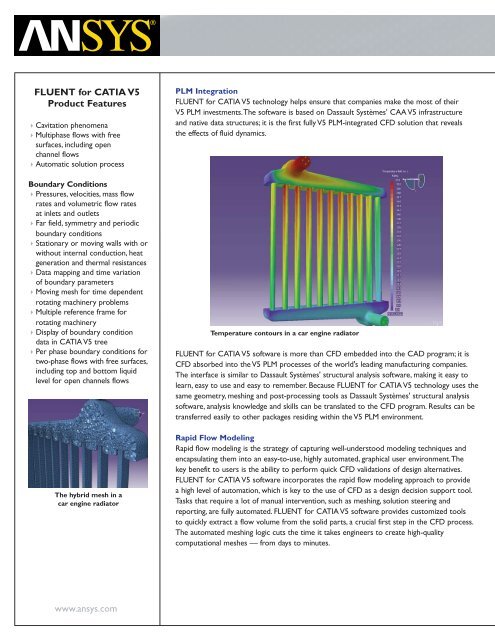 FLUENT for CATIA V5 - Figes.com.tr