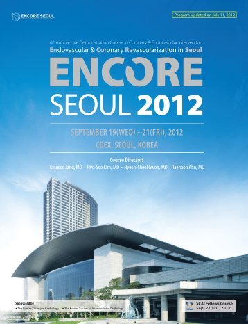 Sep. 21(Fri), 2012 - encore seoul