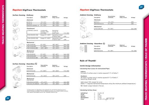 Trace Heating Guide - Cable Services