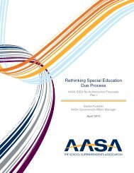 Rethinking the Special Education Due Process System - American ...