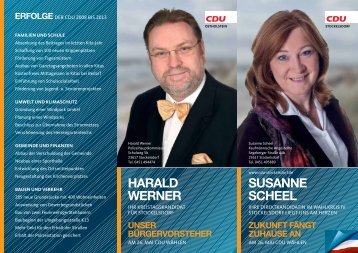 SuSanne Scheel harald werner - CDU OV Stockelsdorf