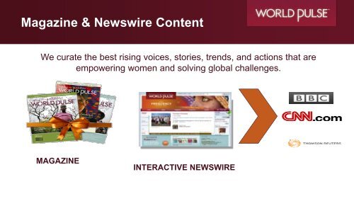 Download the Presentation From World Pulse - Women's Funding ...