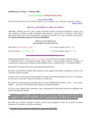 Dall'Edizione n.79, Pag. 2 â Febbraio 2006.- OGGI ... - Potere Civico