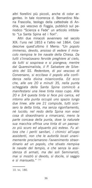 "Collana di Arte e Fede" 3. La Sacra Spina - Diocesi di Andria