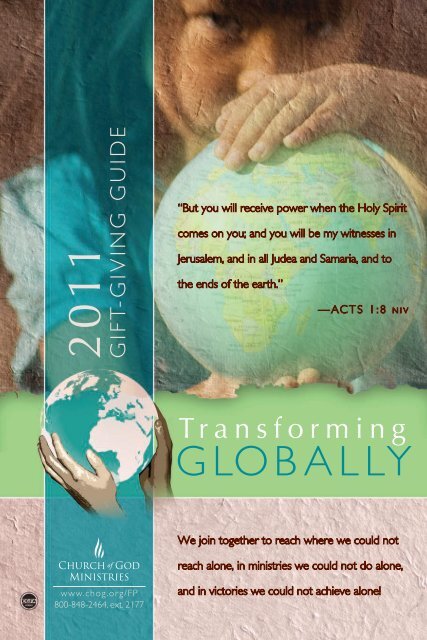 2011 Gift Giving Guide - Church of God