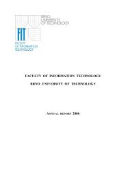 Annual Report 2006 - Faculty of Information Technology