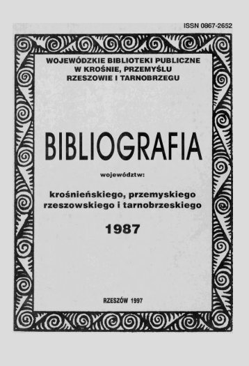 1987 - WojewÃ³dzka i Miejska Bilioteka Publiczna w Rzeszowie