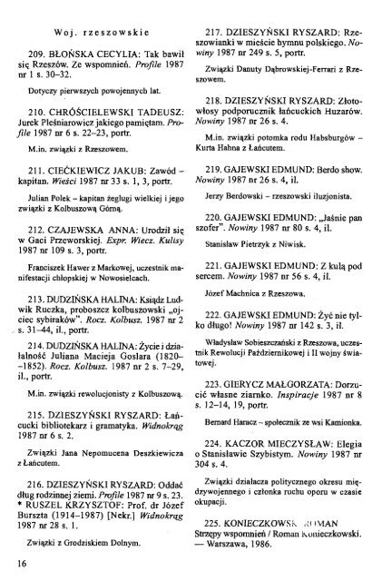 1987 - WojewÃ³dzka i Miejska Bilioteka Publiczna w Rzeszowie