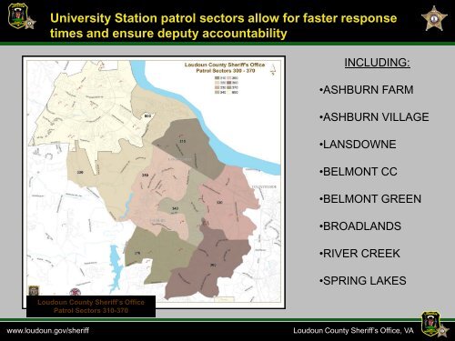 Loudoun County Sheriff's Office University Station