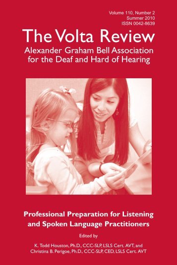 The Volta Review - Alexander Graham Bell Association