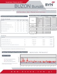 2012 Febrero - Bolsa de Valores Nacional