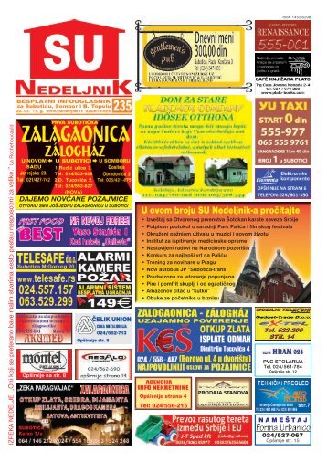 SuNedeljnik 235.qxd