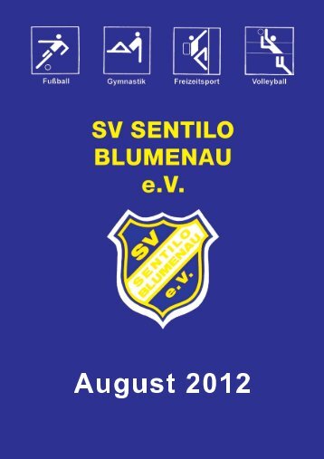 August 2012 - SV Sentilo Blumenau