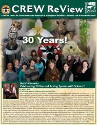 2011 CREW ReView - The Cincinnati Zoo & Botanical Garden