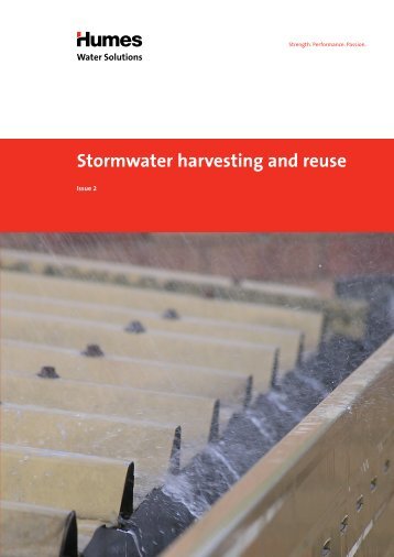 Stormwater harvesting and reuse brochure - Humes