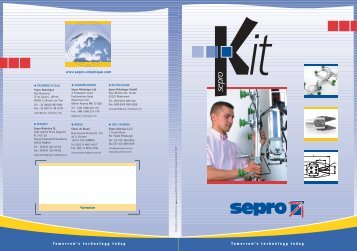 Unser Katalog - Sepro