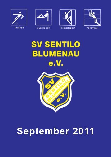 September 2011 - SV Sentilo Blumenau