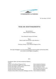 TESE DE DOUTORAMENTO - DigitUMa - Universidade da Madeira