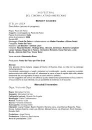 Apclai - Festival del Cinema Latino Americano a Trieste