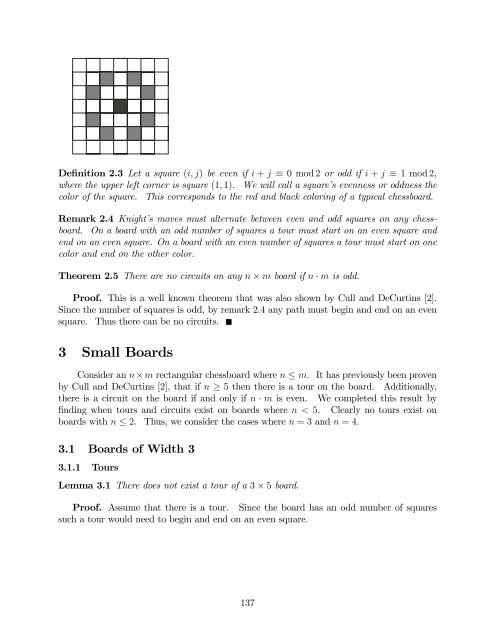 Knight's Tour - Oregon State University