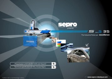 The Industrial Robot par excellence - Sepro