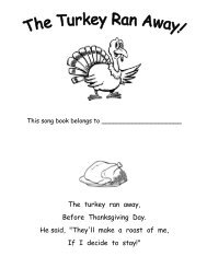 The turkey ran away, Before Thanksgiving Day. He said, 