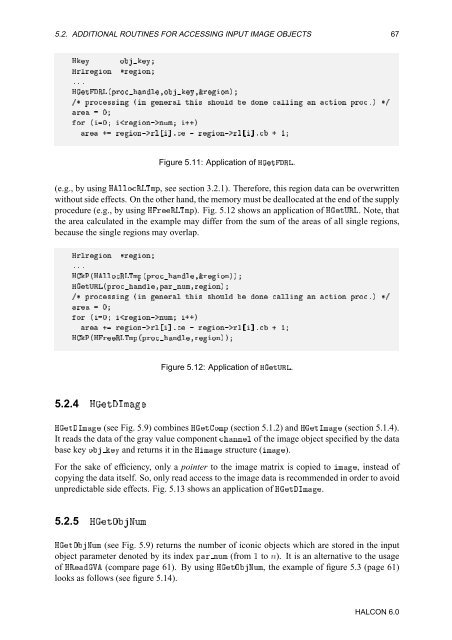 HALCON Extension Package Programmer's Manual