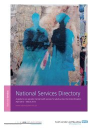 to download - SLaM National Services