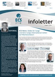 infoletter - Globe Air Cargo