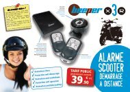 Le systÃƒÂ¨me d'alarme BEEPER X3R SCOOTER est trÃƒÂ¨s simple