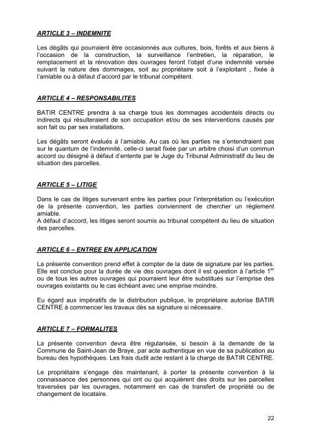 Dossier Conseil Municipal 18.11.2011 - Ville de Saint Jean de Braye