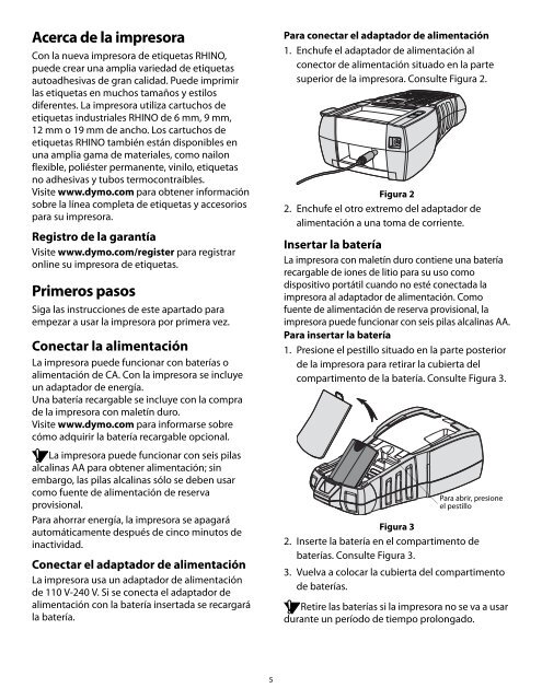 Crear un archivo de etiquetas - DYMO