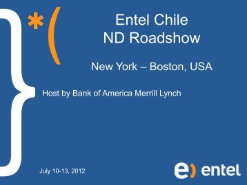 Presentación template - Entel