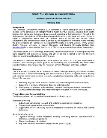 CDI Research Intern Job Description Feb 2013-1.pdf - Careers ...