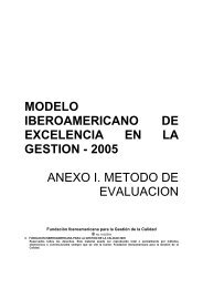 MODELO IBEROAMERICANO DE EXCELENCIA EN LA GESTION ...