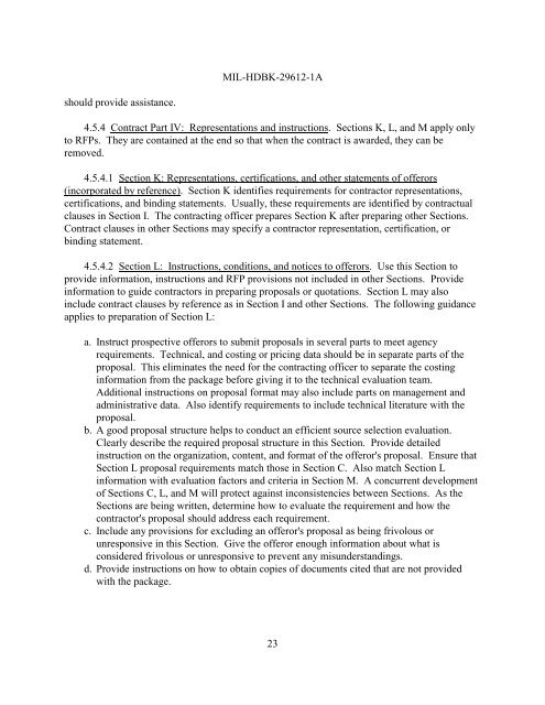 department of defense handbook guidance for acquisition ... - NAVAIR