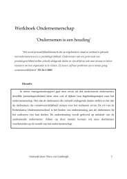 werkboek management support - Passievooronderwijs.nl