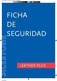Ficha de Seguridad Leather Plus - Silestone