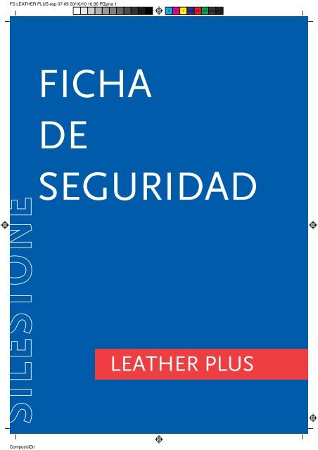 Ficha de Seguridad Leather Plus - Silestone