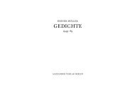 Inhalt & Leseprobe - Alexander Verlag Berlin