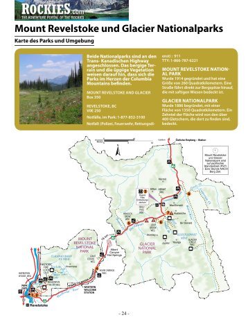 Mount Revelstoke und Glacier Nationalparks - Canadian Rockies